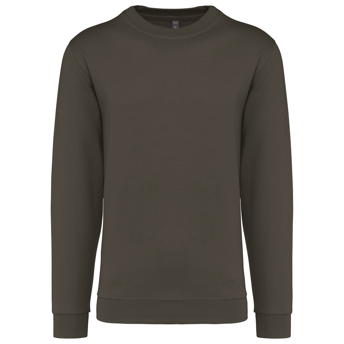SWEAT SANS CAPUCHE | DARK KHAKI