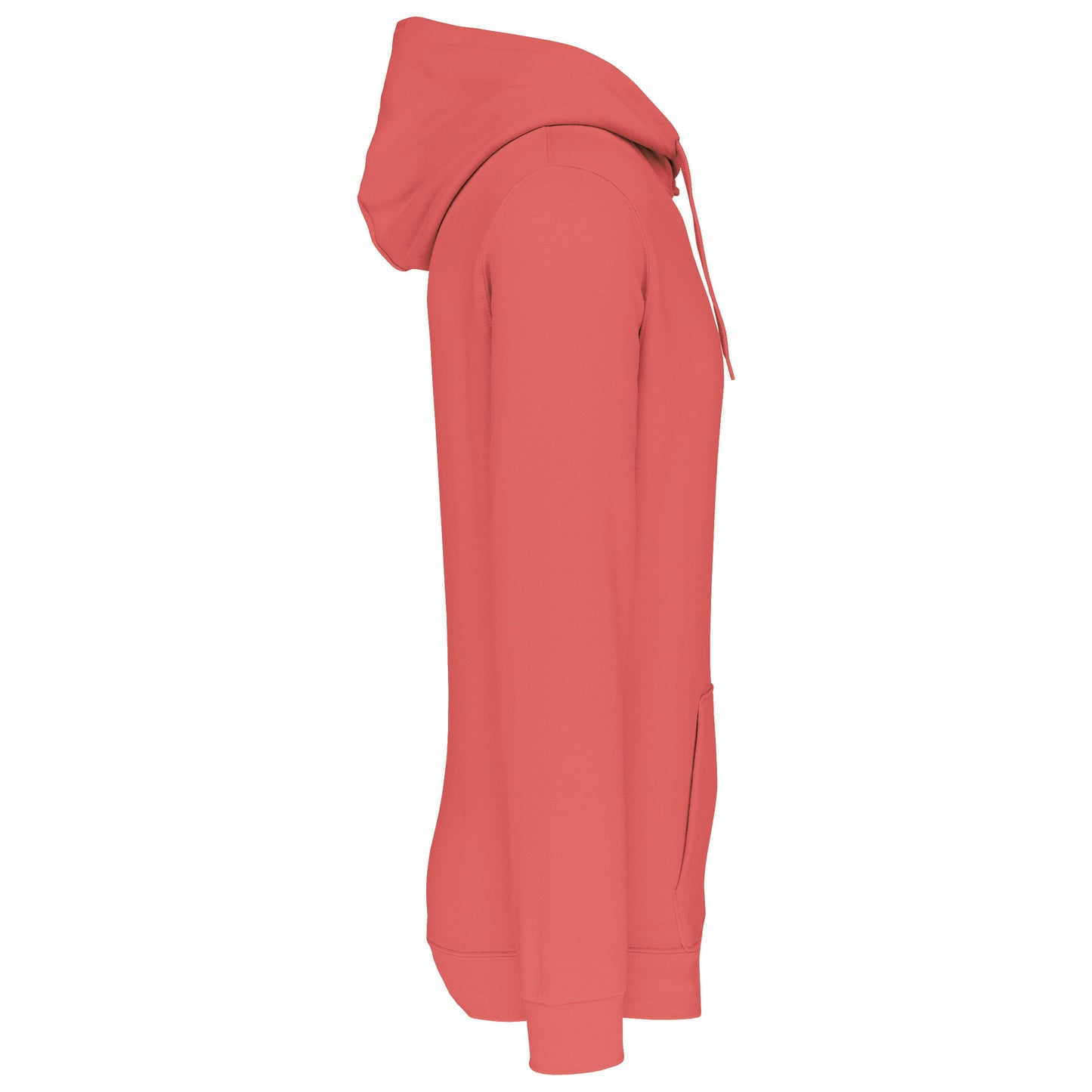 SWEAT AVEC CAPUCHE | TRUE CORAL