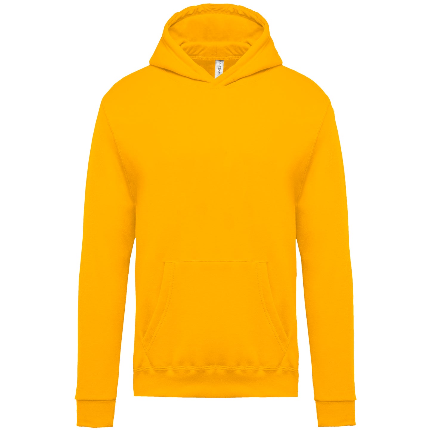 SWEAT AVEC CAPUCHE | JAUNE