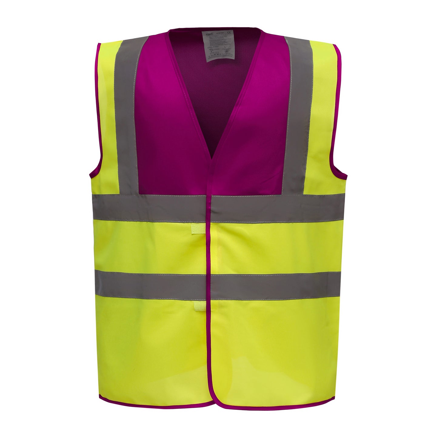 GILET HAUTE VISIBILITÉ LUX | RASPBERRY YELLOW
