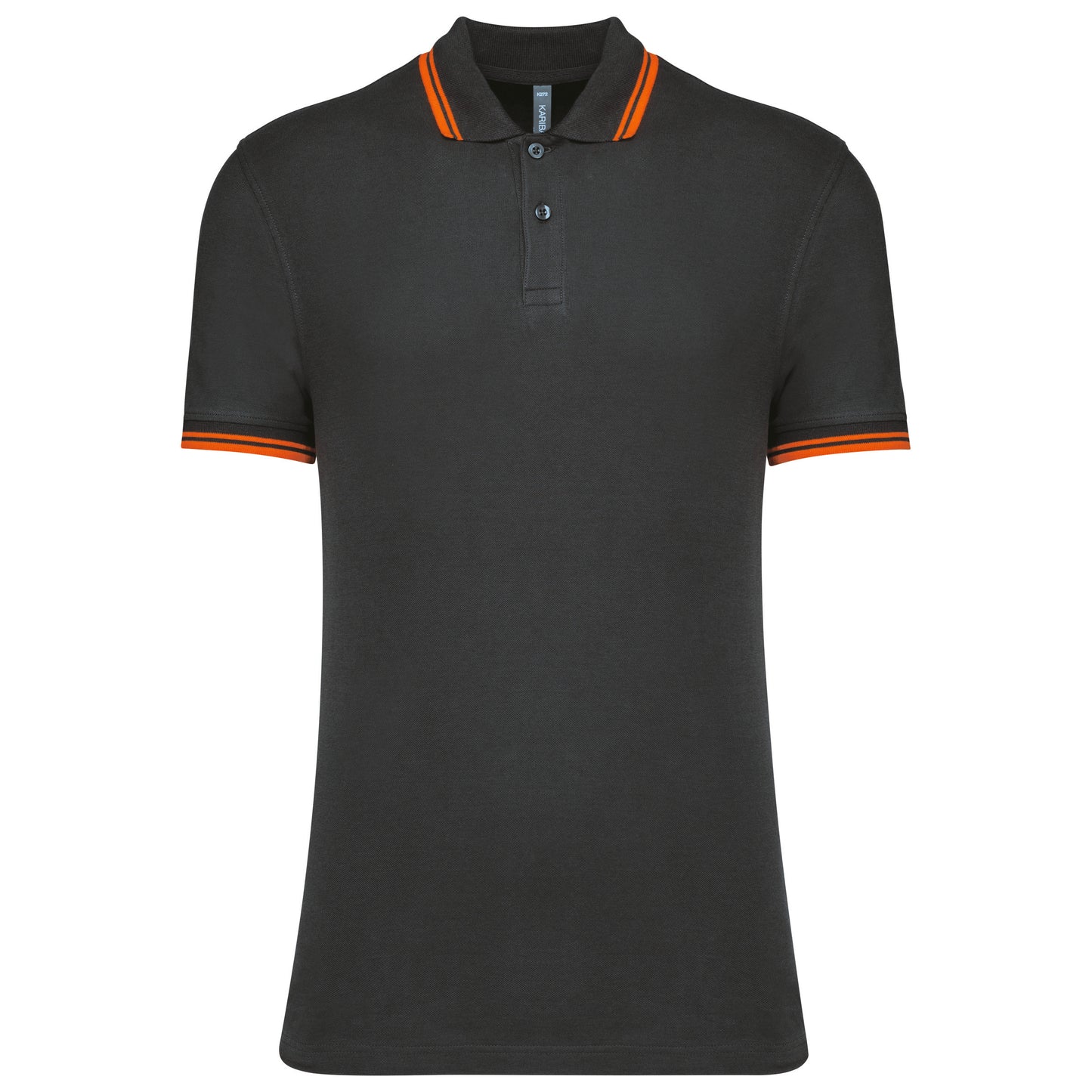TEE-SHIRT | CLASSIQUE DARKGREY ORANGE