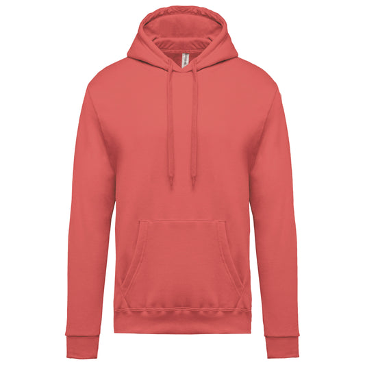 SWEAT AVEC CAPUCHE | TRUE CORAL
