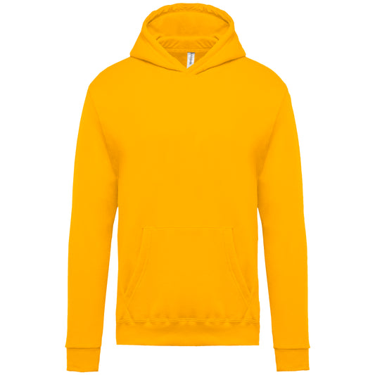 SWEAT AVEC CAPUCHE | JAUNE
