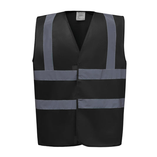 GILET HAUTE VISIBILITÉ LUX | NOIR
