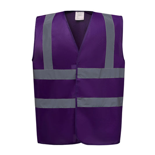 GILET HAUTE VISIBILITÉ LUX | PURPLE