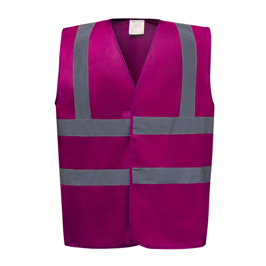 GILET HAUTE VISIBILITÉ LUX | RASPBERRY